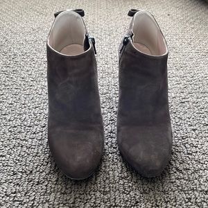 Kate Spade Suede Booties Size 7.5